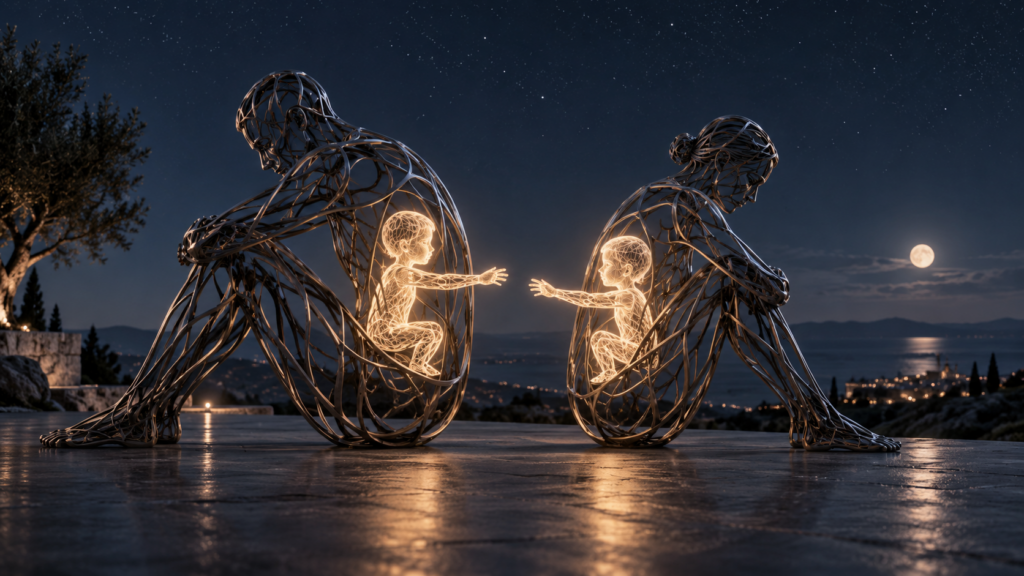Yom Kippur reflection on forgiveness inspired by Alexander Milov's LOVE sculpture