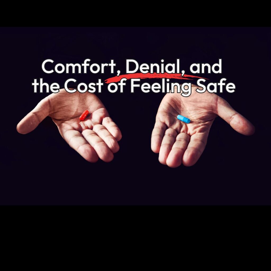 The Red Pill and the Blue Pill: A Metaphor for Self-Defense