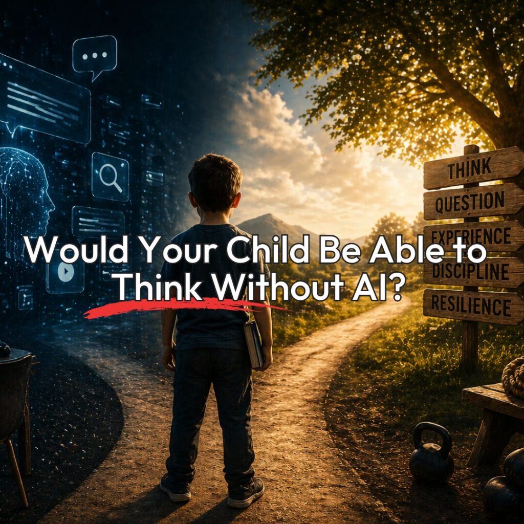 How to Raise Kids Who Can Think Clearly in an AI-Driven World