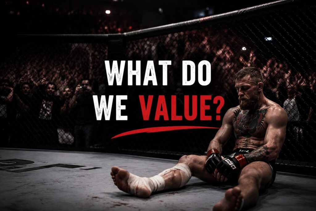 What Conor McGregor’s Injury Revealed About The Crowd What Conor McGregor’s Injury Revealed About The Crowd